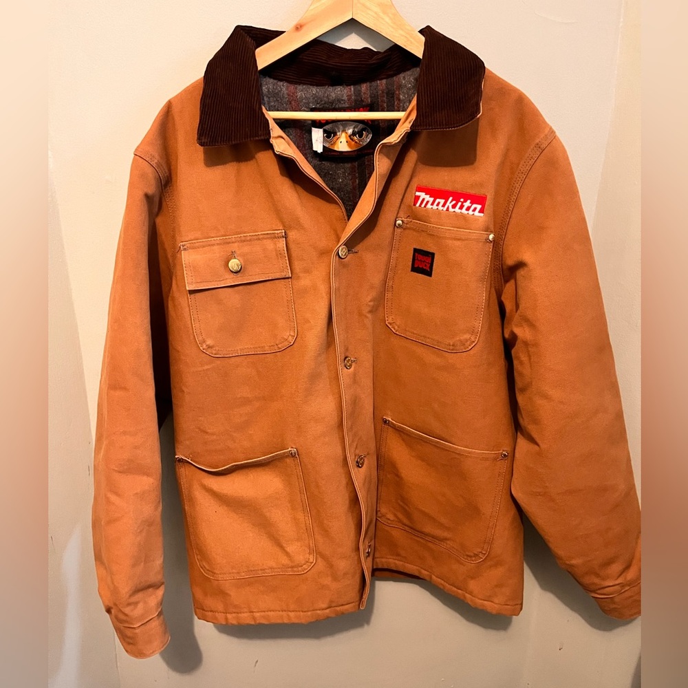 Tough Duck / Makita - Men’s Large - Tan - Heavy Duty Workwear Jacket -